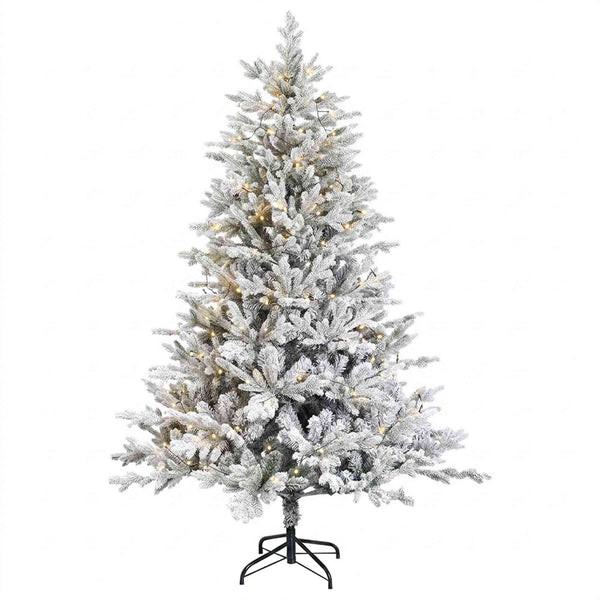 Salkomallinen tekoinen joulukuusi 150 cm 150 LEDiä