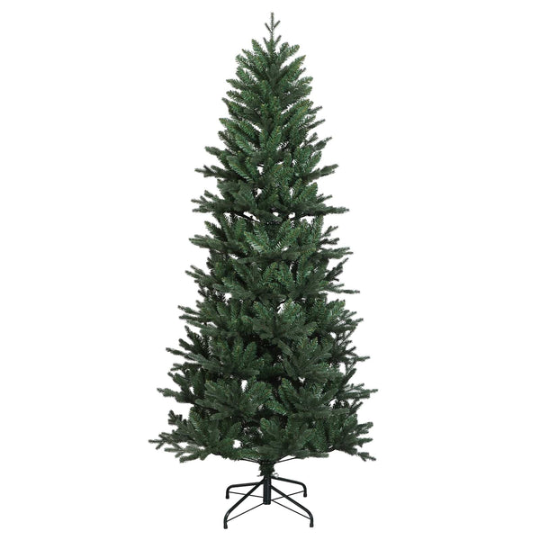 Salkomallinen tekoinen joulukuusi 120 cm 150 LEDiä