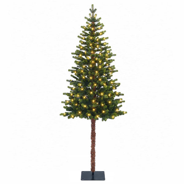 Salkomallinen tekoinen joulukuusi 120 cm 150 LEDiä