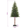 Muovinen joulukuusi koristeilla 120 cm 150 LEDiä