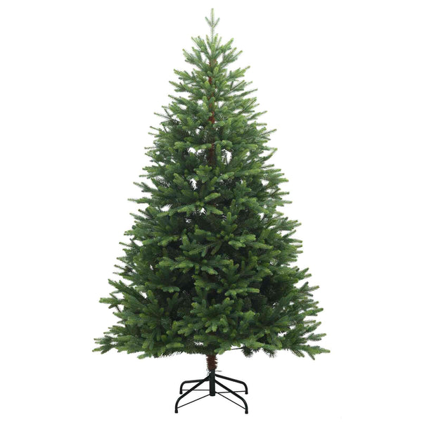 Muovinen joulukuusi koristeilla 150 cm 150 LEDiä