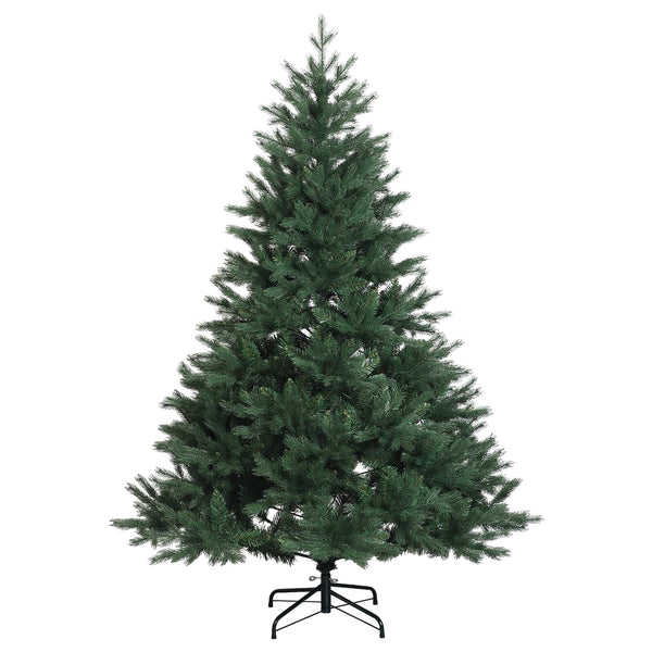 Tekokuusi joulupalloilla 120 cm 150 LEDiä Lämpimän Valkoinen
