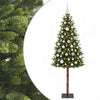 Muovinen joulukuusi koristeilla 120 cm 150 LEDiä