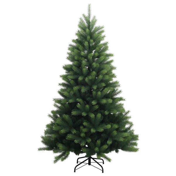Muovinen joulukuusi koristeilla 150 cm 150 LEDiä
