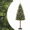 Muovinen joulukuusi koristeilla 120 cm 150 LEDiä