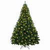 Salkomallinen tekoinen joulukuusi 210 cm 300 LEDiä