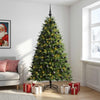 Muovinen joulukuusi koristeilla 180 cm 300 LEDiä
