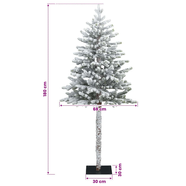 Muovinen joulukuusi koristeilla 180 cm 300 LEDiä