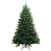 Salkomallinen tekoinen joulukuusi 180 cm PVC ja metalli Vihreä