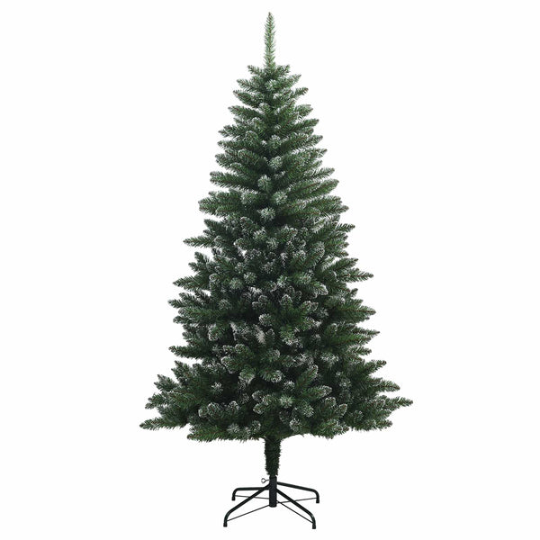 Salkomallinen tekoinen joulukuusi 180 cm PVC ja metalli