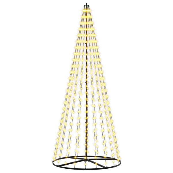 LED-joulupuu EKENAS 235 cm 500 LEDiä Lämpimän Valkoinen Rauta