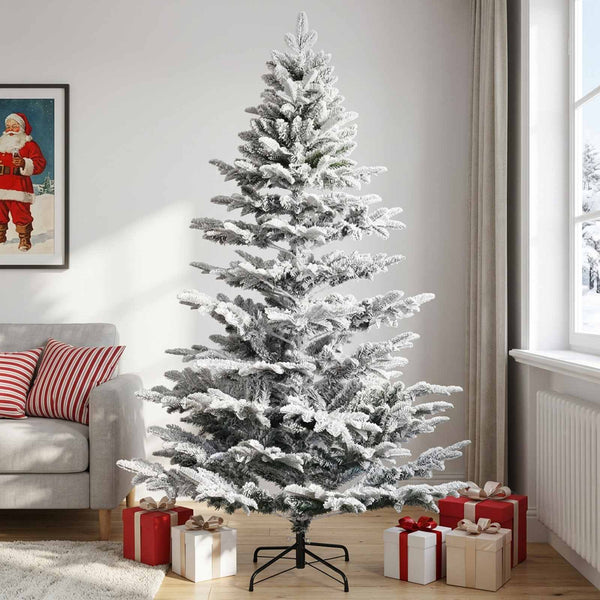 Salkomallinen tekoinen joulukuusi 240 cm PE & PVC