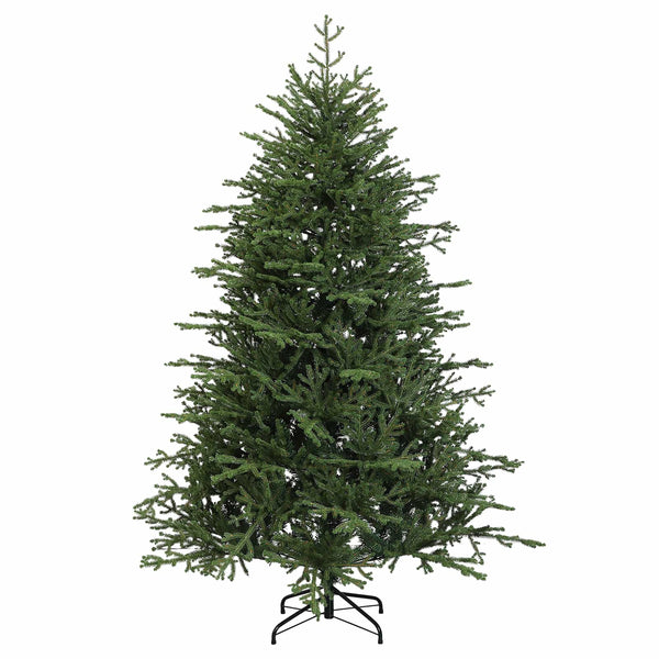 Salkomallinen tekoinen joulukuusi 210 cm PVC ja metalli Vihreä
