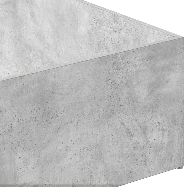 Sängynkehikko säädettävälle sängynpohjalle Betoninharmaa