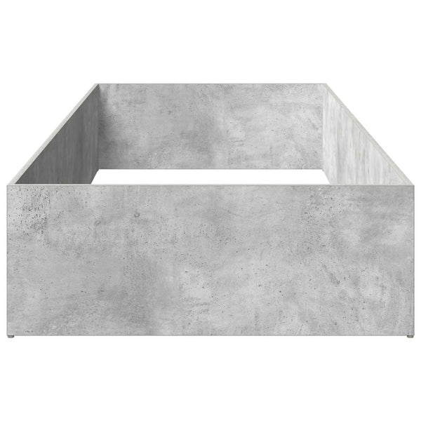 Sängynkehikko säädettävälle sängynpohjalle Betoninharmaa