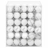 Joulupallosetti 150 kpl valkoinen 3 cm Polystyreeni