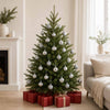 Joulupallosetti 150 kpl Harmaa 3 cm Polystyreeni