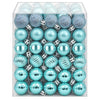Joulupallosetti 150 kpl Turkoosi 3 cm Polystyreeni