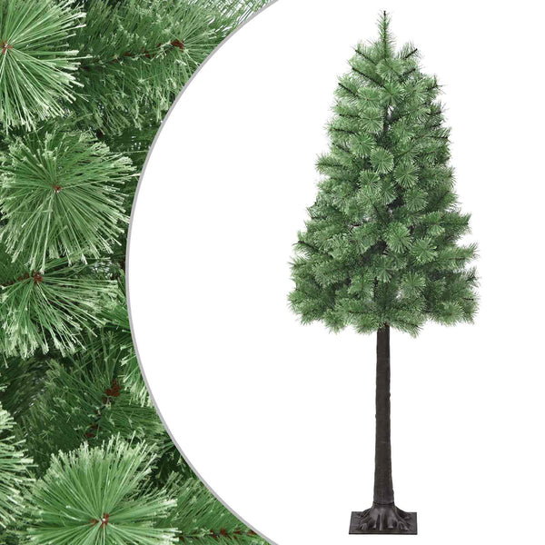 Salkomallinen tekoinen joulukuusi 120 cm PVC ja metalli Vihreä