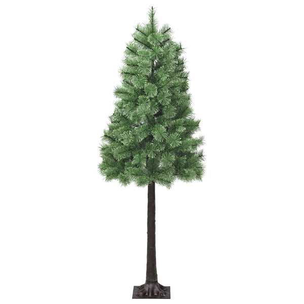 Salkomallinen tekoinen joulukuusi 180 cm PVC ja metalli Vihreä