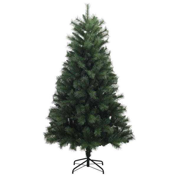 Salkomallinen tekoinen joulukuusi 150 cm PVC ja metalli Vihreä
