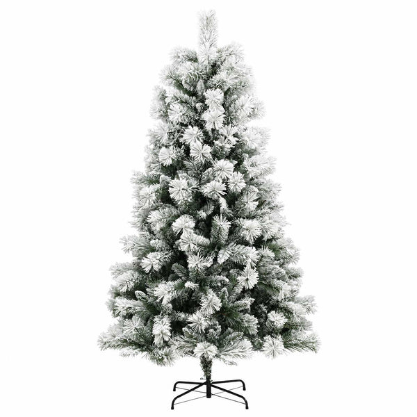 Salkomallinen tekoinen joulukuusi 150 cm PVC ja metalli