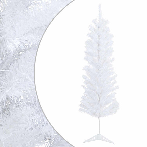 Tekopaksu joulupuu 150 cm PVC ja teräs valkoinen