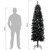 Tekopaksu joulupuu 210 cm PVC ja teräs Musta