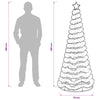 LED-koristekuusi jalustalla EKENAS 180 cm 220 LEDiä