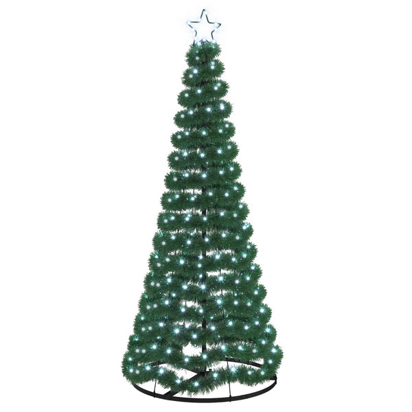 LED-koristekuusi jalustalla EKENAS 180 cm 220 LEDiä
