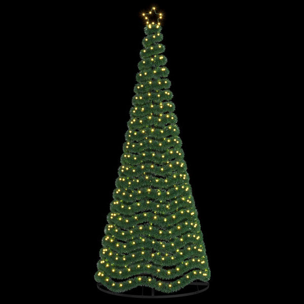 LED-koristekuusi jalustalla EKENAS 250 cm 370 LEDiä