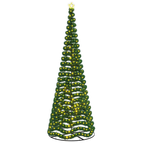 LED-koristekuusi jalustalla EKENAS 400 cm 588 LEDiä