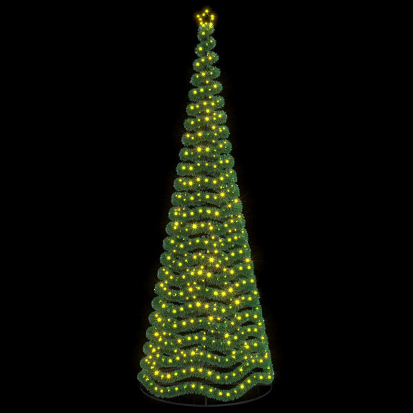 LED-koristekuusi jalustalla EKENAS 400 cm 588 LEDiä