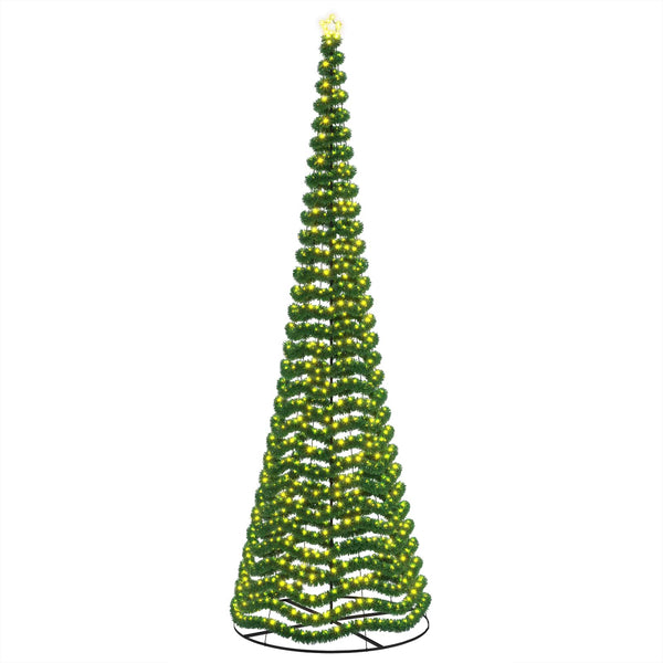 LED-koristekuusi jalustalla EKENAS 500 cm 868 LEDiä