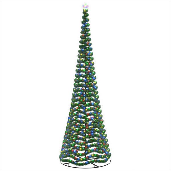 LED-koristekuusi jalustalla EKENAS 500 cm 868 LEDiä Monivärinen