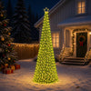 Kimalteleva LED-joulukuusi maapiikillä EKENAS 300 cm 475 LEDiä