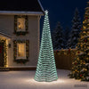 Kimalteleva LED-joulukuusi maapiikillä EKENAS 500 cm 868 LEDiä
