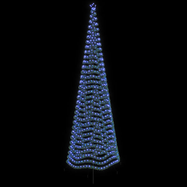Kimalteleva LED-joulukuusi maapiikillä EKENAS 500 cm 868 LEDiä
