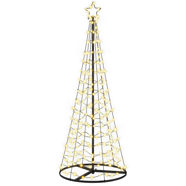 LED-spiraalijoulukuusi jalustalla EKENAS 180 cm 220 LEDiä