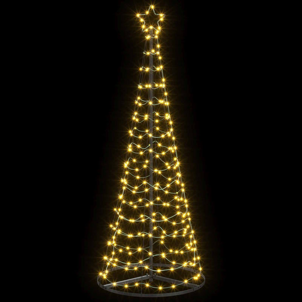 LED-spiraalijoulukuusi jalustalla EKENAS 180 cm 220 LEDiä