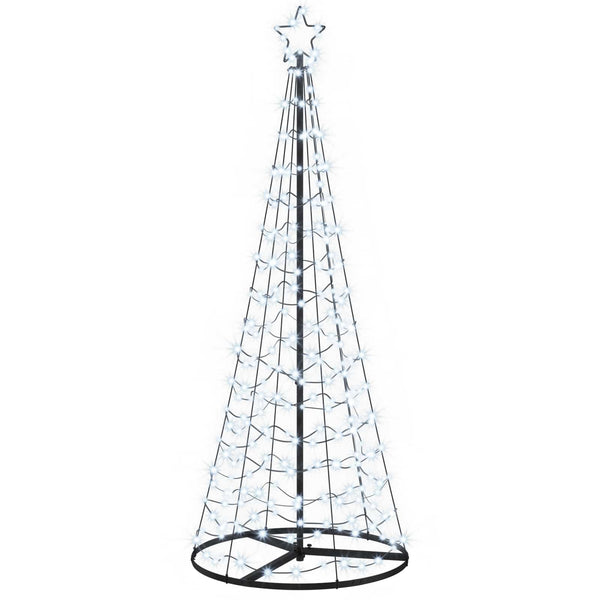 LED-spiraalijoulukuusi jalustalla EKENAS 180 cm 220 LEDiä
