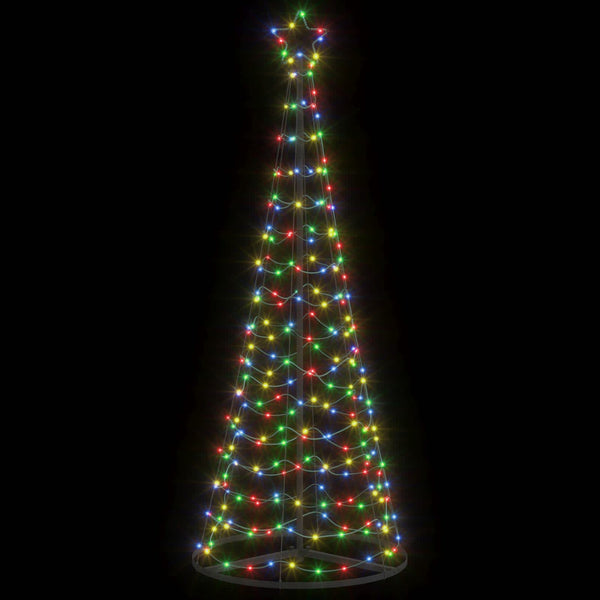 LED-spiraalijoulukuusi jalustalla EKENAS 180 cm 220 LEDiä