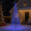 LED-spiraalijoulukuusi jalustalla EKENAS 250 cm 370 LEDiä