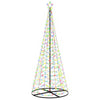 LED-spiraalijoulukuusi jalustalla EKENAS 250 cm 370 LEDiä
