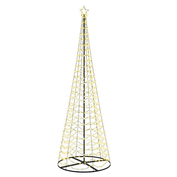 LED-spiraalijoulukuusi jalustalla EKENAS 300 cm 475 LEDiä