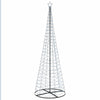 LED-spiraalijoulukuusi jalustalla EKENAS 300 cm 475 LEDiä