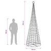 LED-spiraalijoulukuusi jalustalla EKENAS 300 cm 475 LEDiä
