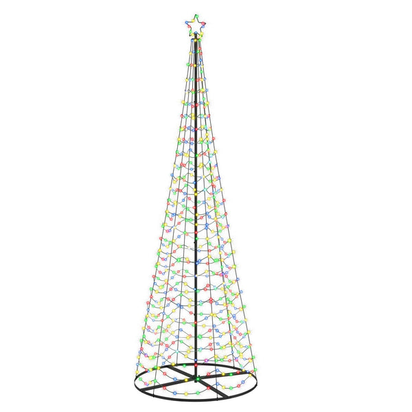 LED-spiraalijoulukuusi jalustalla EKENAS 300 cm 475 LEDiä