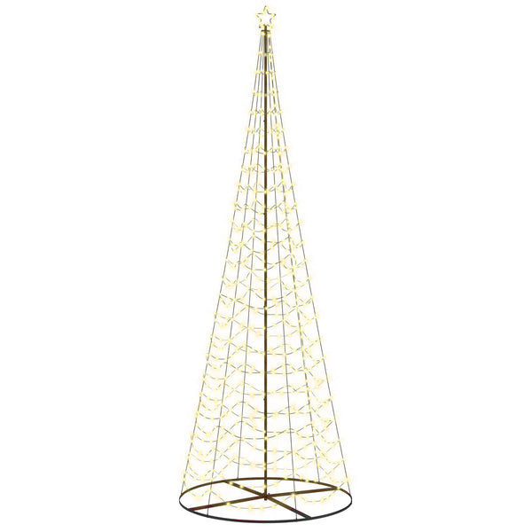 LED-spiraalijoulukuusi jalustalla EKENAS 400 cm 588 LEDiä