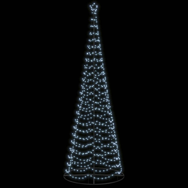 LED-spiraalijoulukuusi jalustalla EKENAS 400 cm 588 LEDiä